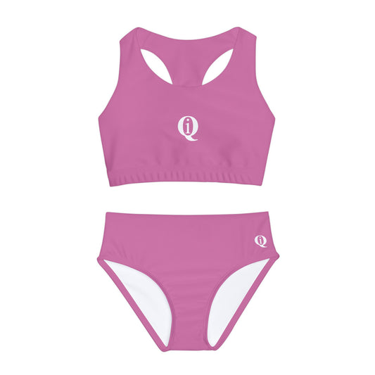 IQ Fashion | Girls Two Piece Swimsuit (AOP)