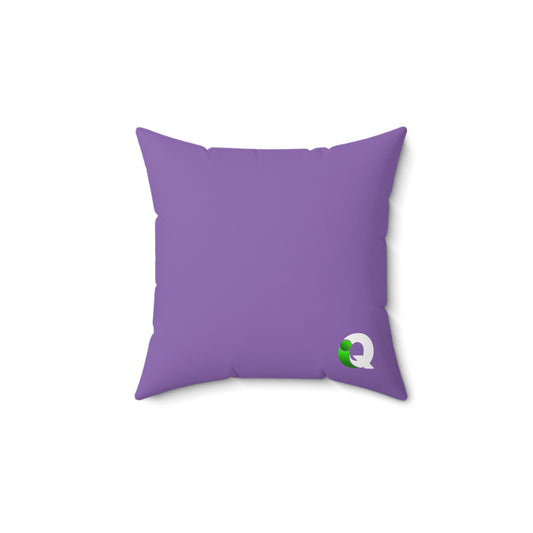 IQ Fashion | Faux Suede Square Pillow