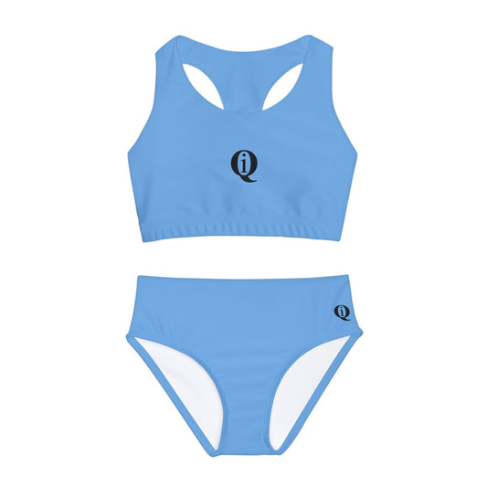 IQ Fashion | Girls Two Piece Swimsuit (AOP)