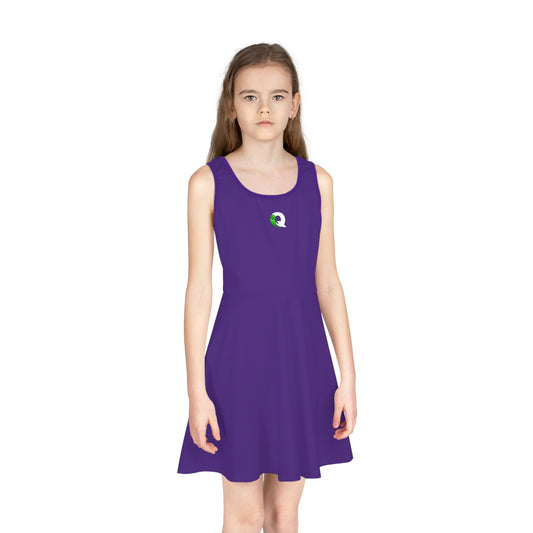 IQ Fashion | Girls' Sleeveless Sundress (AOP)