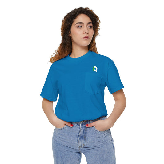 IQ Fashion | Unisex Heavy Cotton Pocket Tee