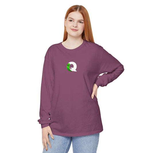 IQ Fashion | Unisex Garment-dyed Long Sleeve T-Shirt