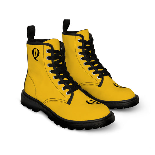 IQ Fashion | Women's Canvas Boots