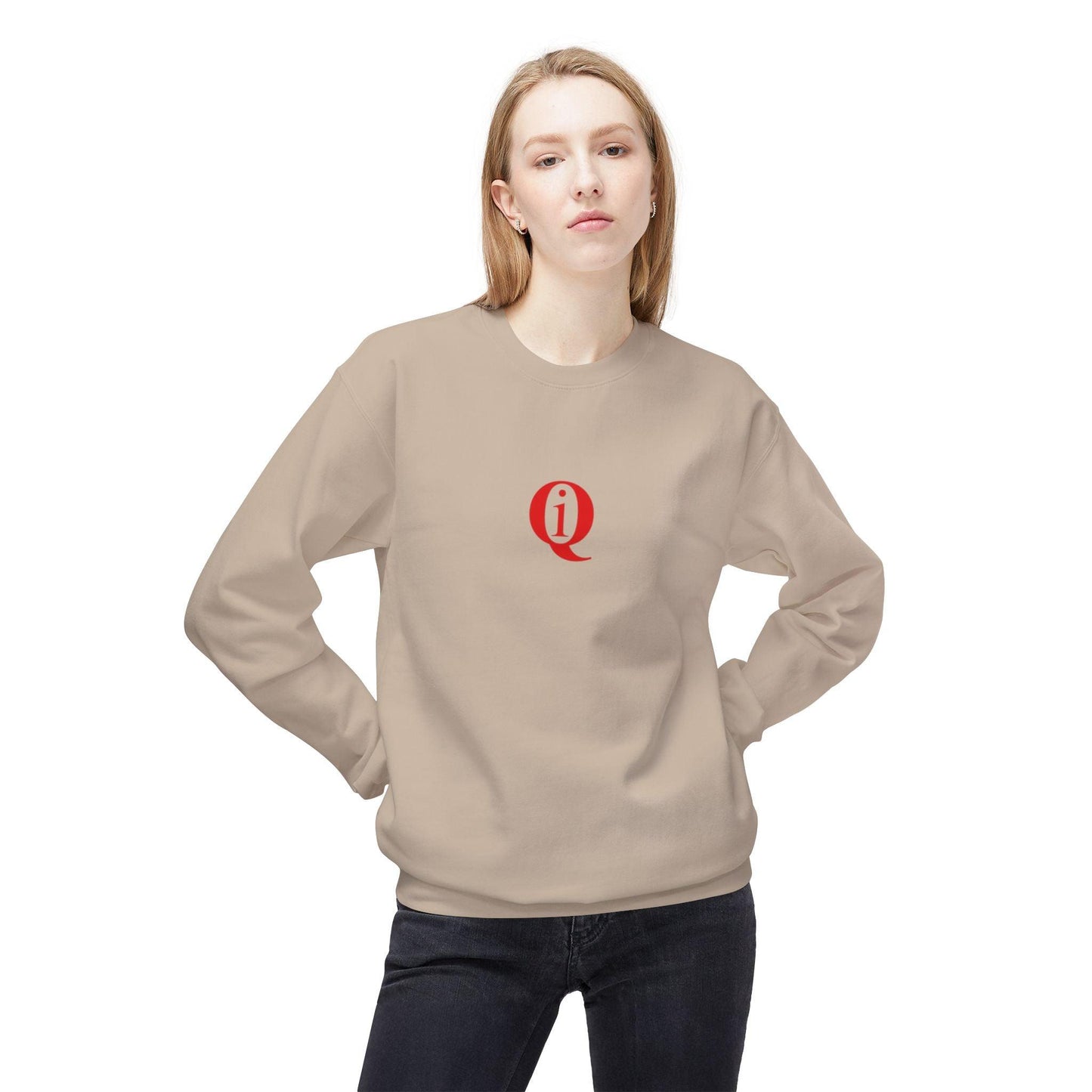 IQ Fashion | Unisex Midweight Softstyle Fleece Crewneck Sweatshirt