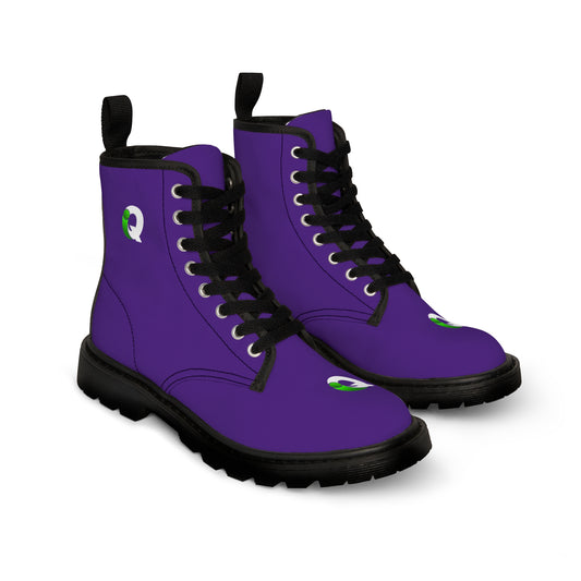 IQ Fashion | Women's Canvas Boots