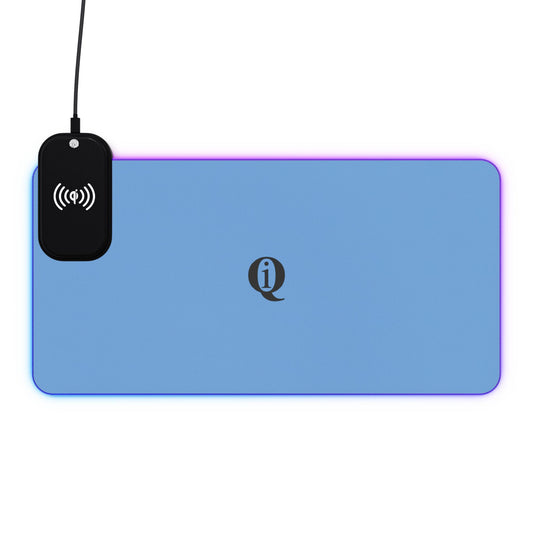 IQ Fashion | LED Gaming Mouse Pad, Wireless Charging