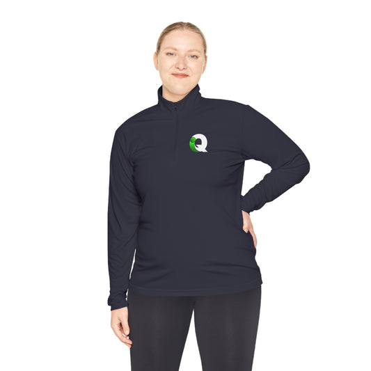 IQ Fashion | Unisex Quarter-Zip Pullover